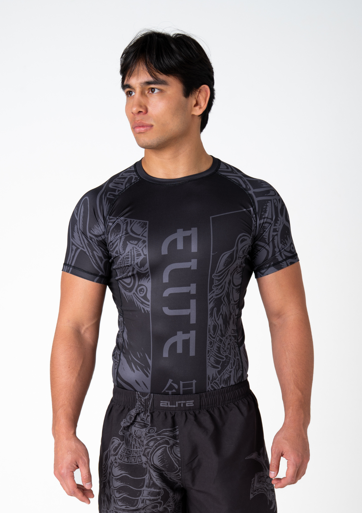 Midnight Samurai Rashguard – Elite Wrestling