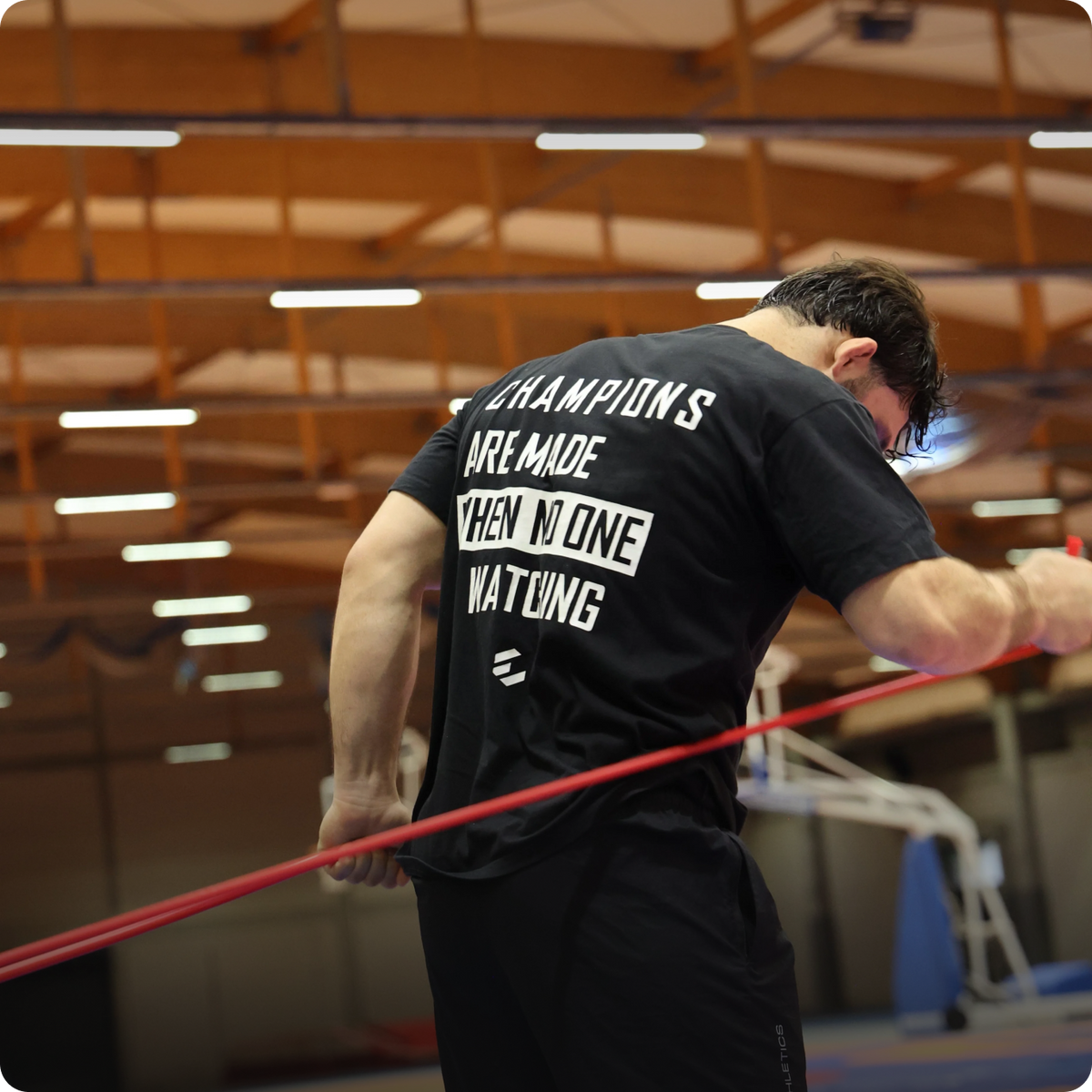 Wearing Compression Tights